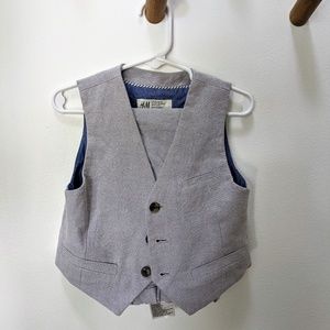 Suit pant and vest set